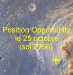 Opportunity remonte Cape York