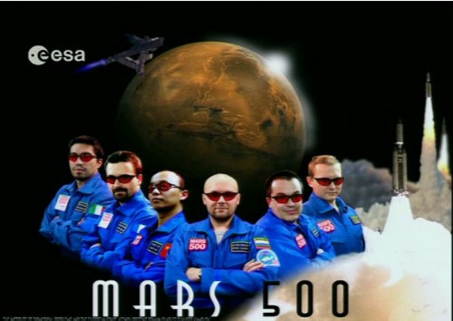 La conférence de presse Mars 500 du 5 décembre à Paris