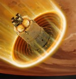 L’entrée des véhicules lourds dans l’atmosphère martienne