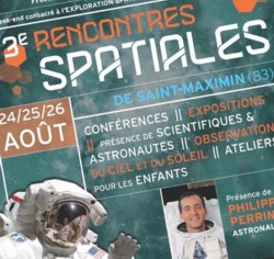 Les 3 èmes rencontres spatiales de Saint Maximin