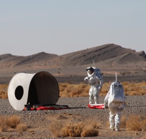 Les expériences de la mission de simulation au Maroc Mars2013