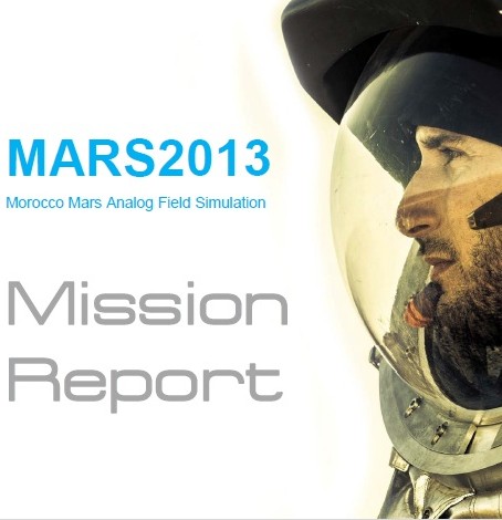 Le rapport général sur la simulation d’exploration Mars2013