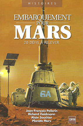 Couverture livre Embarquement pour Mars