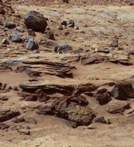 Curiosity approche de Kimberley