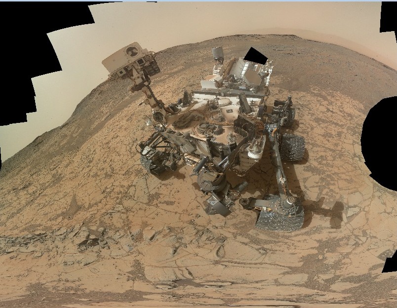 Un nouvel autoportrait de Curiosity