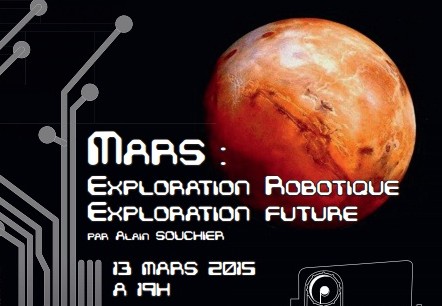 L’exploration de Mars à Orly le 13 mars