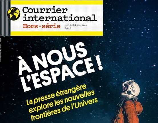Courrier international « A nous l&rsquo;Espace »