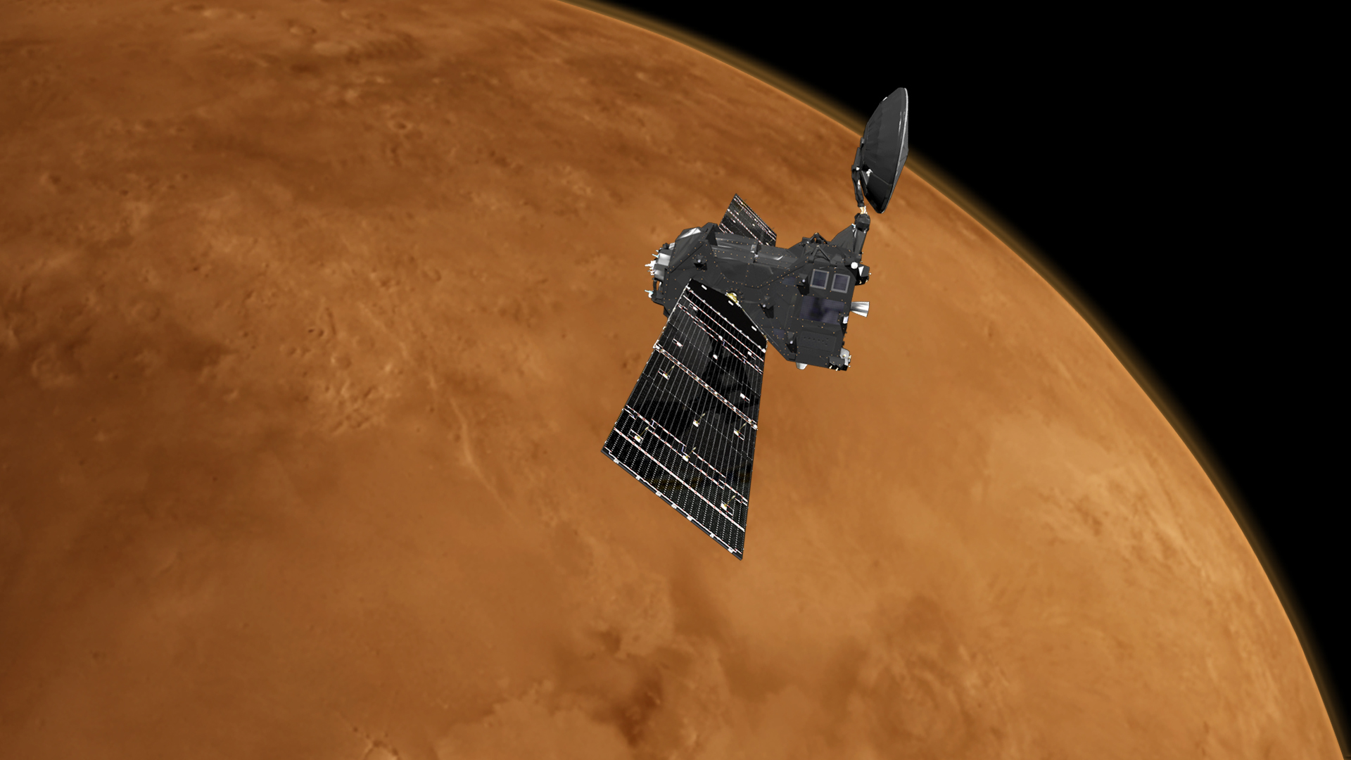 ExoMars TGO a entamé sa dernière phase d’aérofreinage