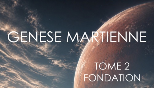 Genèse Martienne, nouveau roman de Jean-Marc Salotti